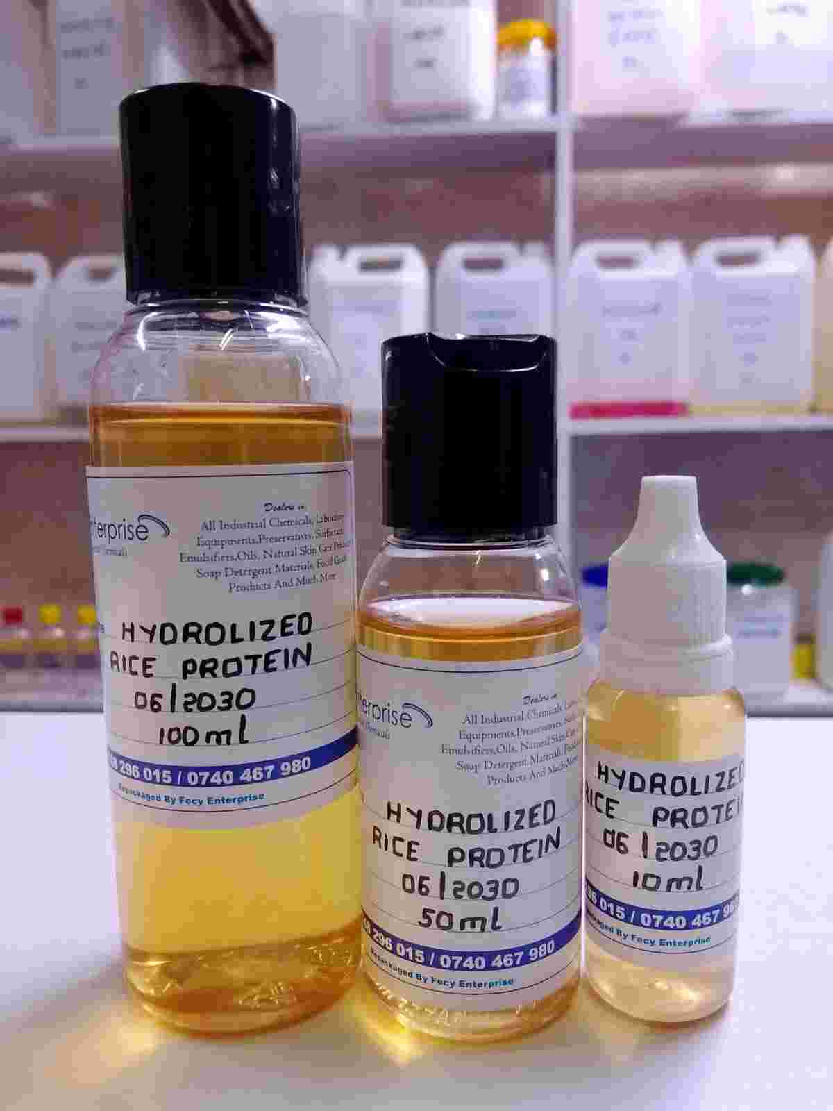 Liquid Hydrolyzed Rice Protein (Natural Product) For Skincare
