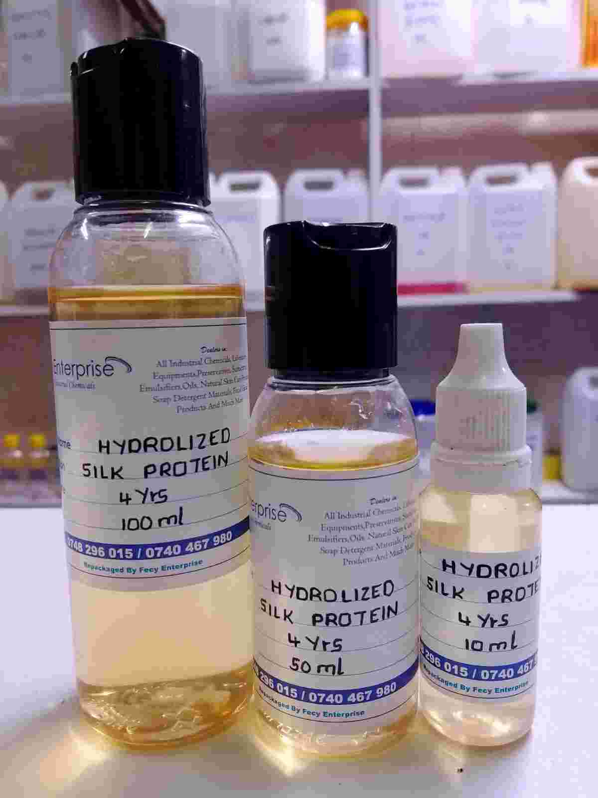 Liquid Hydrolyzed Silk Protein (Natural Product) For Skincare